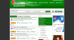 Desktop Screenshot of mangchuyengia.thanhgiong.vn